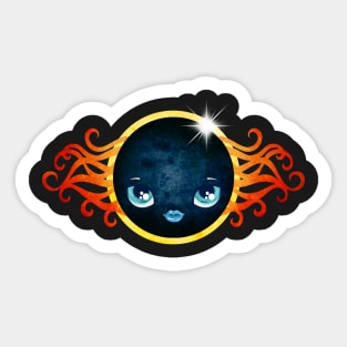 Solar Eclipse 2017 Sticker